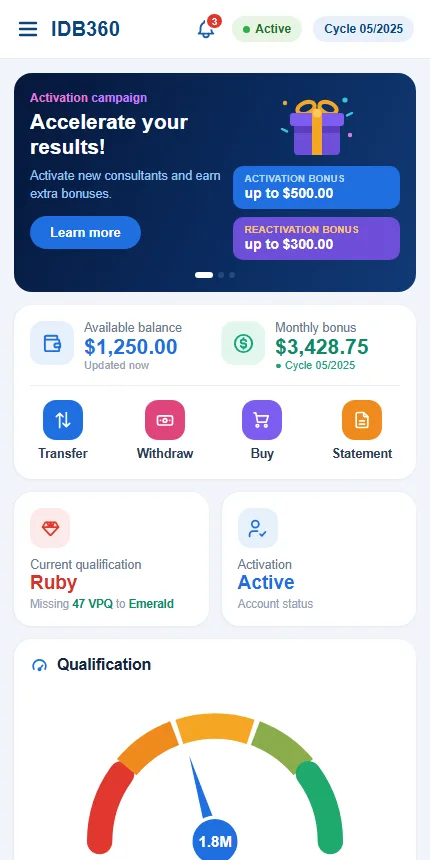 IDB360 App