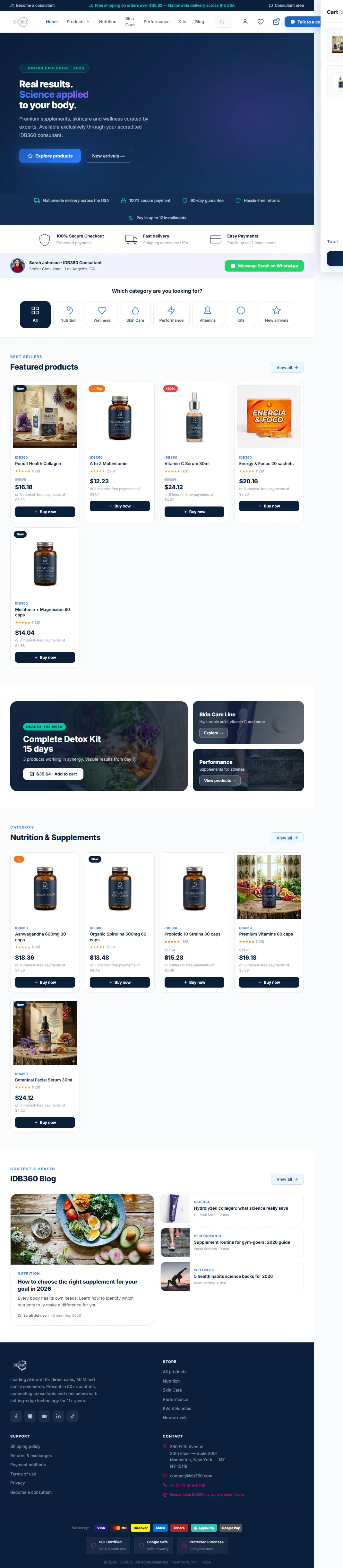 IDBCONNECT end-consumer store